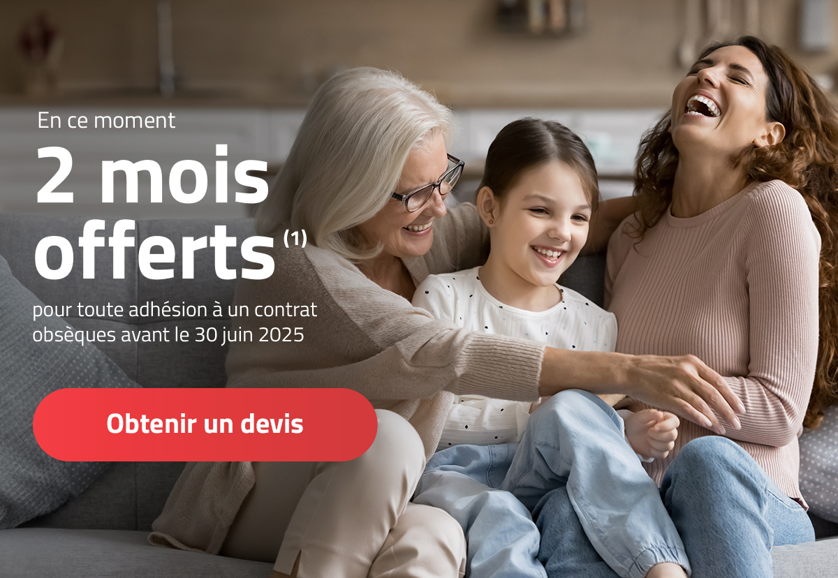 En ce moment 2 mois offerts